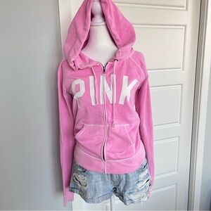 Victoria's Secret Pink Terry Cloth Hoodie